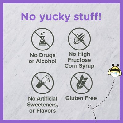 Zarbee's Baby Cough Syrup + Immune with Honey & Zinc - Natural Grape Flavor - 2 fl oz