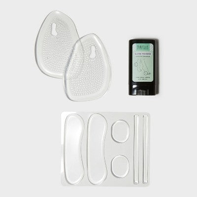 Fab Feet Women's by Foot Petals Gel Shoe Cushions Emergency Kit - Clear