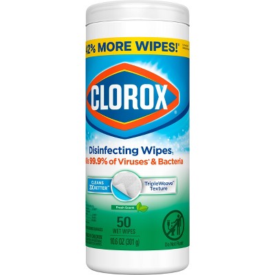 Clorox Fresh Disinfecting Wipes Bleach Free Cleaning Wipes - 50ct