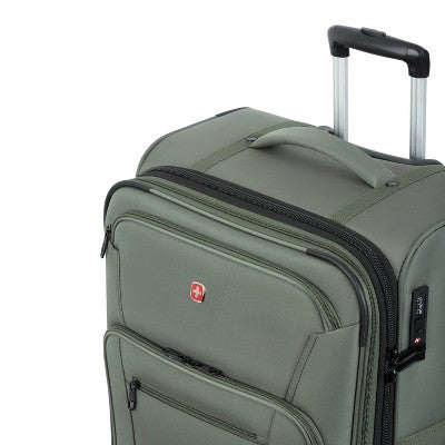 SWISSGEAR Zurich Softside Large Checked Spinner Suitcase - Green (LOCAL PICKUP ONLY)