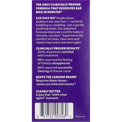 Eosera Ear Wax MD For Kids' Multi-Use Wax Cleaning Kit - 5 vials