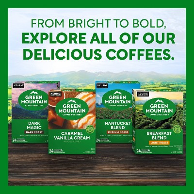 Green Mountain Light Roast Breakfast Blend Coffee Pods - 10ct