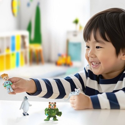 Team Mekbots: Animal Rescue Frost Mini Figure Rescue Set