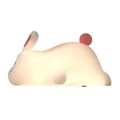 Gems Squishy Bunny Pat Pat Lamp: Touch Activated Silicone