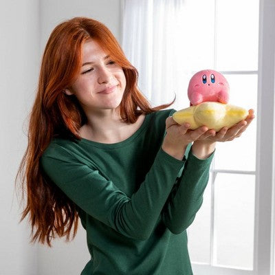 Nintendo Club Mocchi Mocchi Junior 6" Plush - Kirby Warpstar