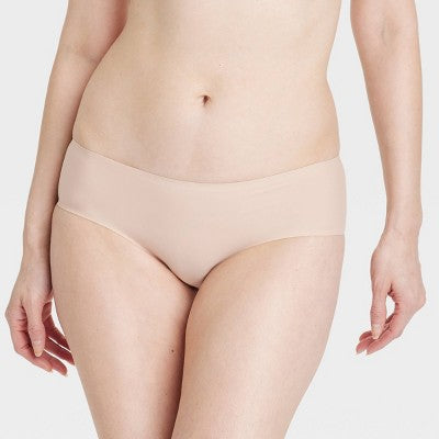 Women's 6pk Bonded Microfiber Hipster Underwear - Auden Assorted Color XL