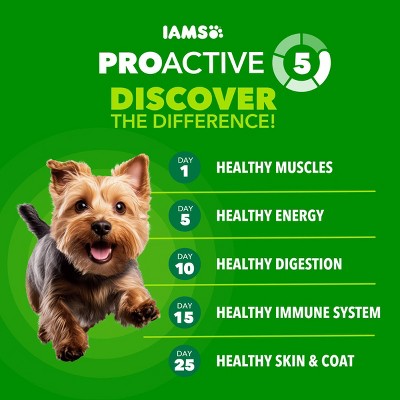 IAMS Proactive Health Chicken and Whole Grains Flavor Small Breed Dry Dog Food - 15lbs (LOCAL PICKUP ONLY)