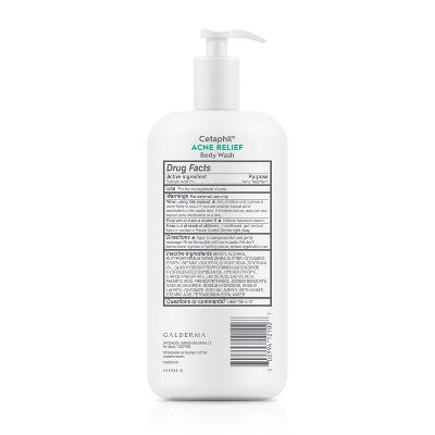 Cetaphil Acne Relief 2% Salicylic Acid Body Wash - 20 fl oz