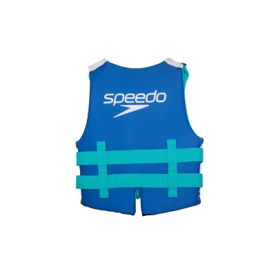 Speedo Youth Life Jacket Vest - Blue/White