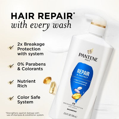 Pantene Pro-V Repair & Protect Shampoo - 23.6 fl oz