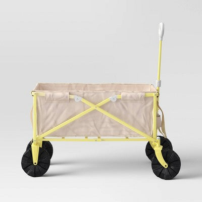 Flat Folding Wagon without Cargo Net Tan - Sun Squad (LOCAL PICKUP ONLY)