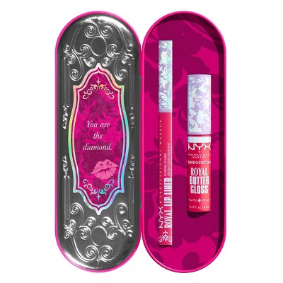NYX Professional Makeup Bridgerton Royal Treasures Lip Kit - 03 Summer Fruit & Rumour Has It - 2pc