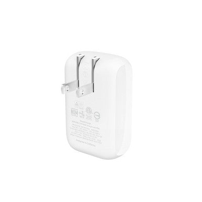 Belkin 42W Wall Charger C-Lightning Bundle - White