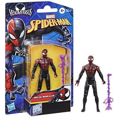 Marvel Spider-Man Venom Versus Epic World of Action Miles Morales Action Figure