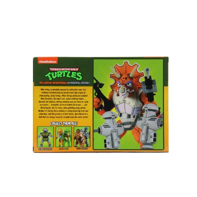 Teenage Mutant Ninja Turtles (Cartoon) - 7" Scale Action Figure - Triceraton Infantryman & Roadkill