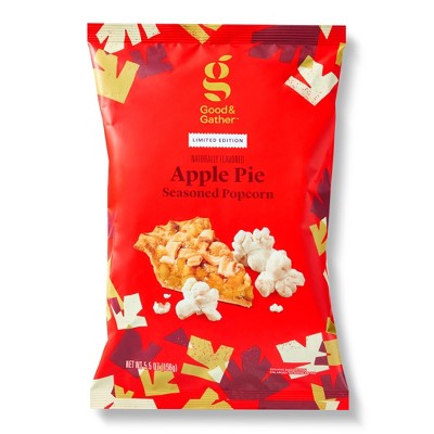 Fall Harvest Apple Pie Seasoned Popcorn - 5.5oz - Good & Gather