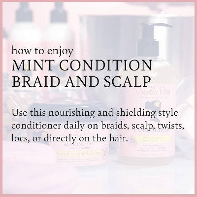 Camille Rose Mint Condition Braid and Scalp Spray - 8 fl oz