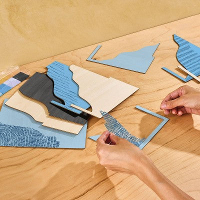 Lifelines FlowCrafts - Layered wooden Wall Art