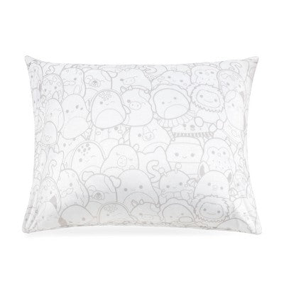 SquishPillow Kids Soft Bed Pillow and Pillowcase Machine Washable