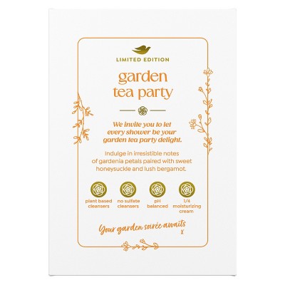Dove Beauty Garden Tea Party Bar Soaps - Honeysuckle Gardenia - Limited Edition - 15oz/4pk