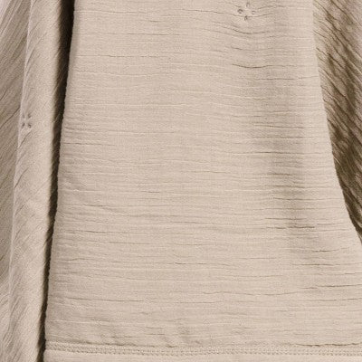 Gauze Throw with Cozy Reverse Neutral - Threshold
