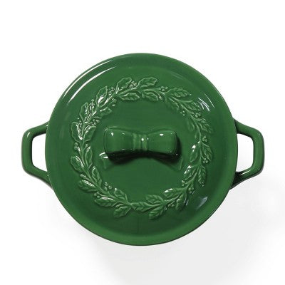 Ceramic Cocotte Green - Bullseye's Playground