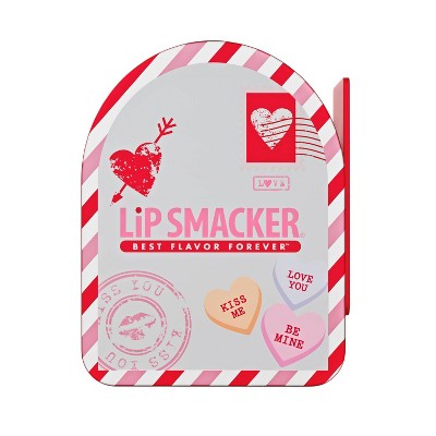 Lip Smackers Mailbox Trio Tin - Candy Hearts - 3pc/0.42oz: Moisturizing, Balm, Translucent