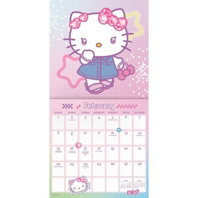 DateWorks 12"x12" 2026 Hello Kitty Wall Calendar