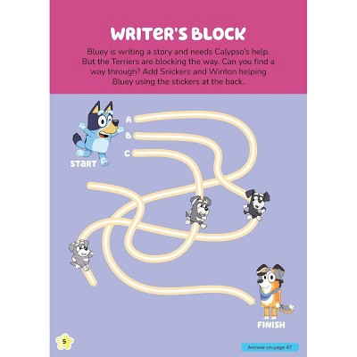 Bluey Stickertivity: Best Friends - by Dienesa Le (Paperback)