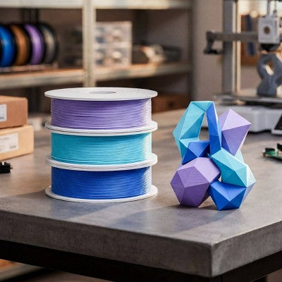 Bambu Lab PLA Basic-Blue- with Spool