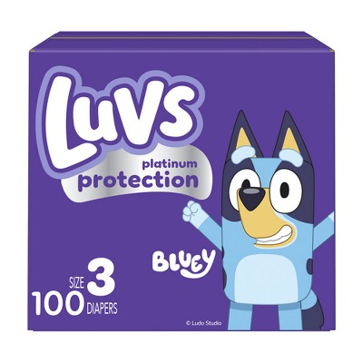 Luvs Disposable Diapers Big Size 3 - 100ct