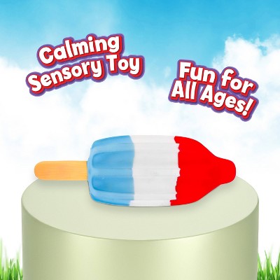 Sunny Days Squeeezy Americana Rocket Pop Fidget Toy