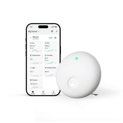 Airthings Wave Enhance Indoor Air Quality Monitor