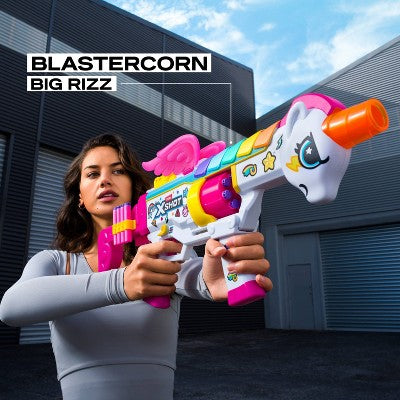 XSHOT Blastercorn Big Rizz Toy Dart Blaster by ZURU (LOCAL PICKUP ONLY)