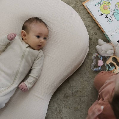 Snuggle Me Organic Curve Infant Lounger - Natural (LOCAL PICKUP ONLY)