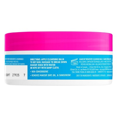 NYX Professional Makeup The Face Unglue Makeup Remover Cleansing Balm, Face Cleanser With Shea Butter & Jojoba Oil - 1.7 fl oz
