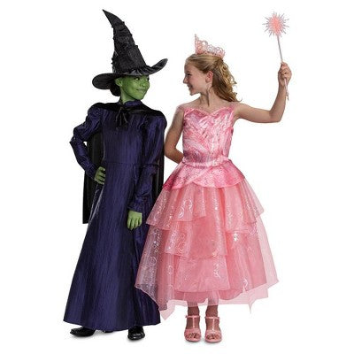 NBCUniversal Kids' Wicked Halloween Deluxe Costume Elphaba - M