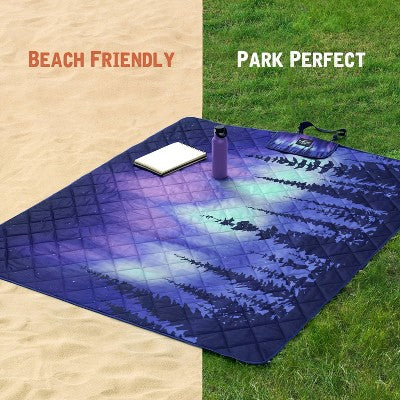 Weatherproof Vintage Stars Throw Blanket