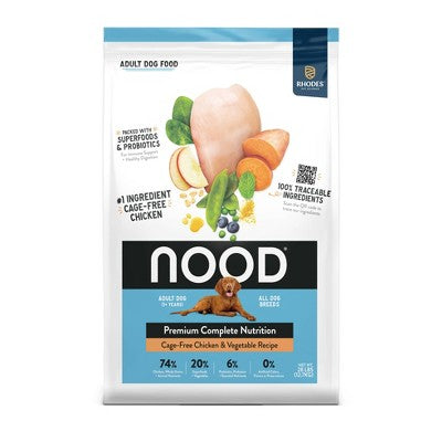 NOOD Pet Food Adult Dry Dog Food with Chicken Flavor - 28lbs (LOCAL PICKUP ONLY)