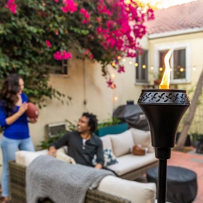 TIKI 65" Island King Outdoor Torch Black (LOCAL PICKUP ONLY)