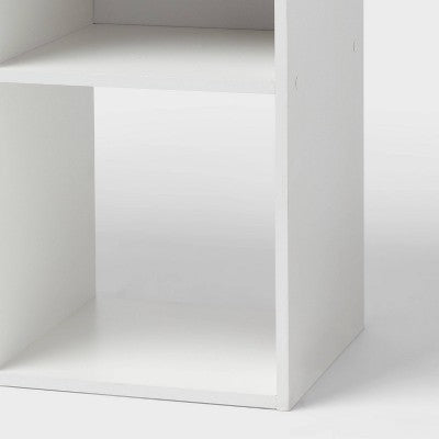 11" 12 Cube Book Shelf White - Brightroom (LOCAL PICKUP ONLY)