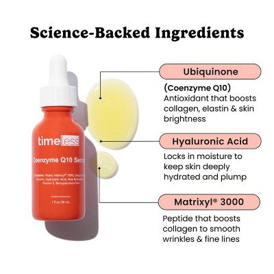 Timeless Skin Care Coenzyme Q10 Serum - 1 fl oz
