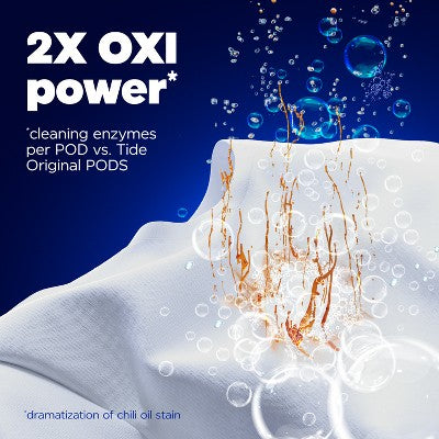 Tide Oxi Boost Power Pods Laundry Detergent - 63ct