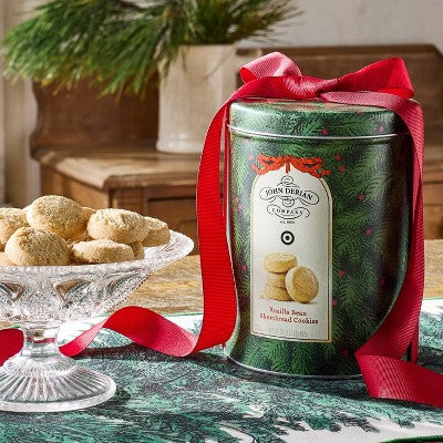 Vanilla Bean Shortbread Christmas Cookies - 16oz - John Derian for Target