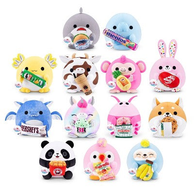 Snackles 14" Shrimp and Krispy Kreme Stuffed Animals