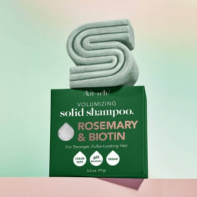 Kitsch Rosemary & Biotin Volumizing Solid Shampoo Bar - 3.2oz
