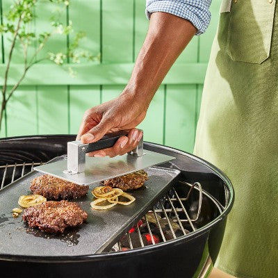 Rectangular Burger Patty Grill Press - Figmint