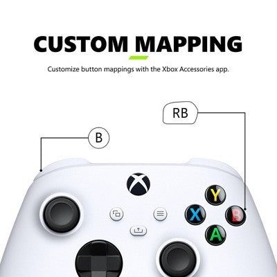 Xbox Series X|S Wireless Controller - Robot White: Bluetooth, USB-C, Compatible with Xbox One & PC