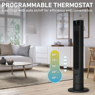 Holmes 40' Breeze Max Tower Oscillating Fan with Clean Breeze (LOCAL PICKUP ONLY)