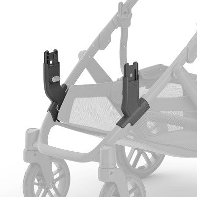 UPPAbaby Lower Car Seat Adapter for Vista, fits RumbleSeat V2+, Bassinet, Mesa & Aria